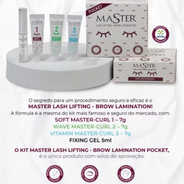 Kit Lifting de Cílios Master Pocket - Image 2