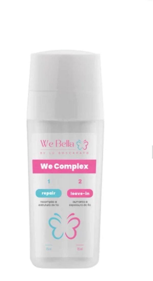 Kit We Complex Passo 1 Repair mais Passo 2 Leave-In We Bella
